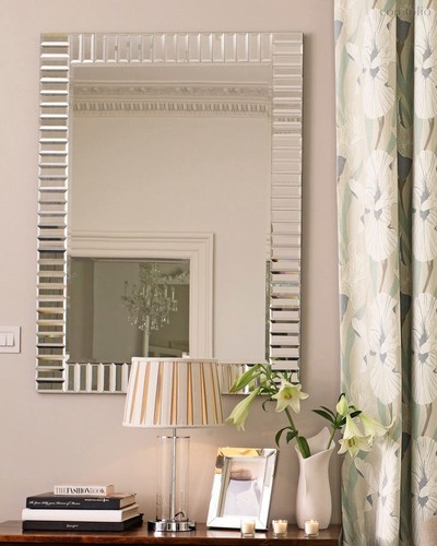 Зеркало в зеркальной раме Амбер - Louvre Home