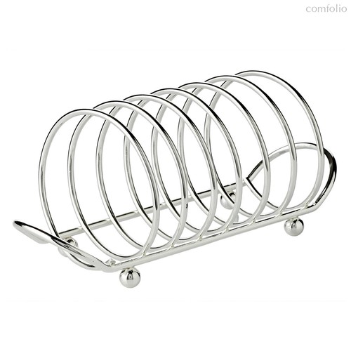 Подставка для тостов Edzard Струна 23х10 см, посеребрение - Edzard