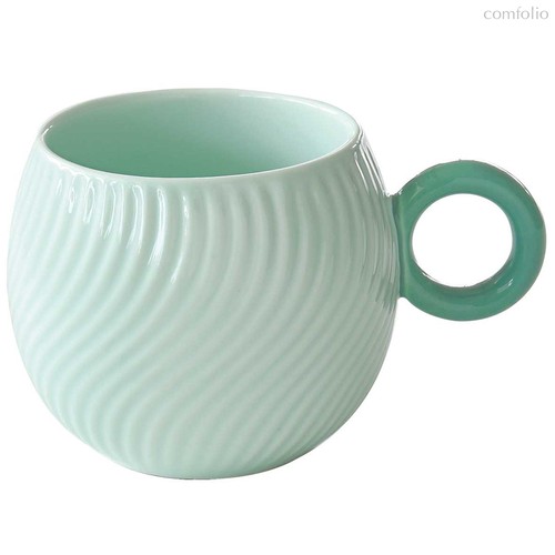 Кружка Waves, 350 мл, бирюзовая - Easy life