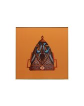 Интерьерная картина Ванг, цвет красный - Louvre Home