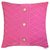 Вязаный чехол для подушки "Pink rhomb", 45х45 см, 02-V416/1, цвет розовый, 45x45 - Altali