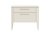 Тумба прикроватная Type 2 ящика ширина 60 см (молочный) - Ellipse