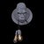 10178 Grey Настенный светильник LOFT IT Gorilla - Loft It
