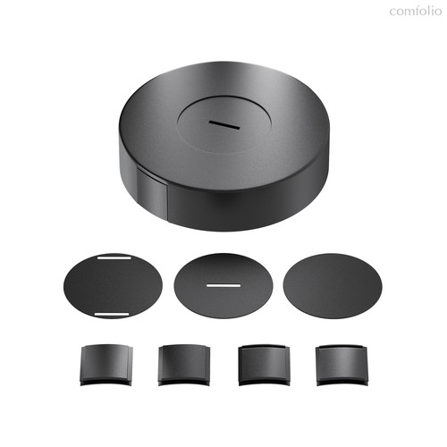 Потолочная накладная чаша для блока питания Parity черная - Maytoni