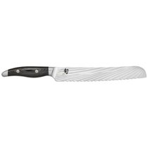 Нож для хлеба KAI Шан Нагарэ 23см, дамасская сталь 72 слоя - Kai