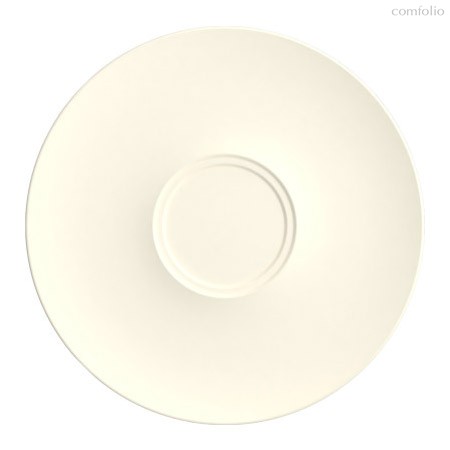 Блюдце круглое круглое 21 см, 2 кольца, Purity - Bauscher