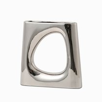 Ваза Ring высота 26, цвет серебряный - Cosmo