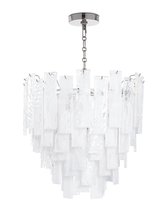 Серебряная люстра Рейнар, цвет никель - Louvre Home