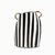 Ваза Vertical Line высота 26, цвет белый/золотой/черный - Cosmo
