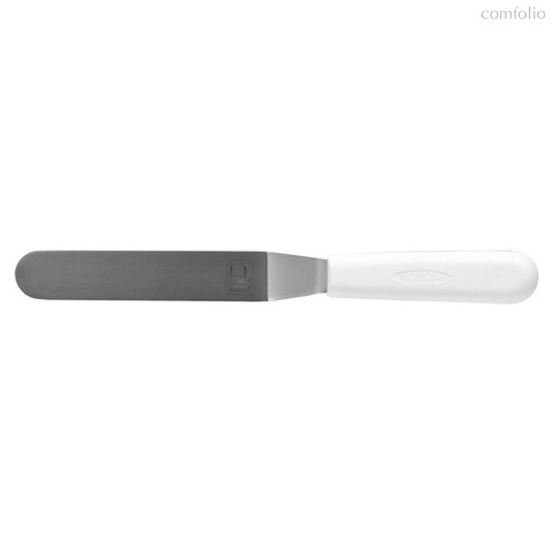 Лопатка кондитерская 20 см изогнутая нерж. с пласт. ручкой - P.L. Proff Cuisine