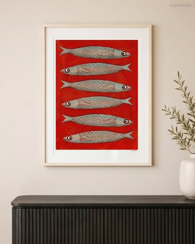 Постер Sardines - Louvre Home