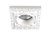 Donolux Светильник встраиваемый гипсовый, белый D 116х116 H 20 мм, галог. лампа MR16 GU5,3 - Donolux