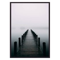 Мостик в тумане, 40x60 см - Dom Korleone