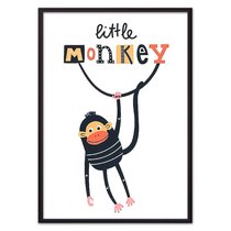 Обезьяна "Little monkey", 30x40 см - Dom Korleone