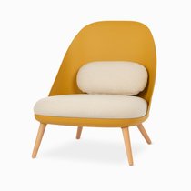 Кресло Colmar, цвет бежевый/желтый/светло-коричневый - Cosmo