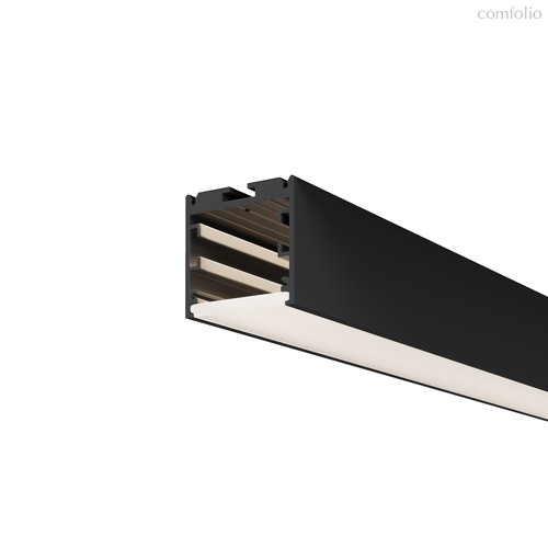 Радиусный профиль 35x35 линейный черный 2.5м - Maytoni