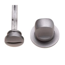 Фиксатор поворотный на MINI круглом основании Fratelli Cattini WC-1 2FS-NI матовый никель - Fratelli Cattini