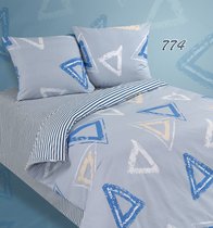 Комплект постельного белья ПА-4-774 Семья Поплин с наволочками 70х70х2 шт. - АльВиТек