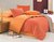 Оранж - комплект постельного белья, цвет коралловый, Семейный - Valtery