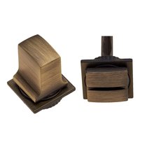 Фиксатор поворотный на MINI квадратном основании Fratelli Cattini WC-8 4FS-BY матовая бронза - Fratelli Cattini