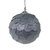 Шар новогодний декоративный Paper ball, серебрянный, цвет серебряный - EnjoyMe