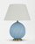 Голубая настольная лампа Таллис, цвет голубой - Louvre Home