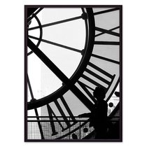 Часы Париж, 50x70 см - Dom Korleone