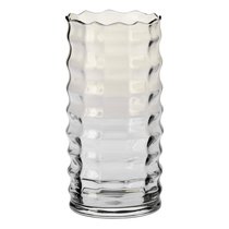 Ваза Krosno 30 см, ручная работа, стекло, дымчато-голубая - Krosno