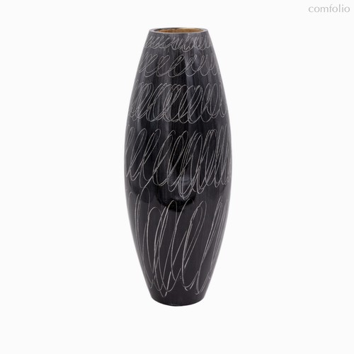 Ваза Maple L высота 65, цвет черный - Cosmo