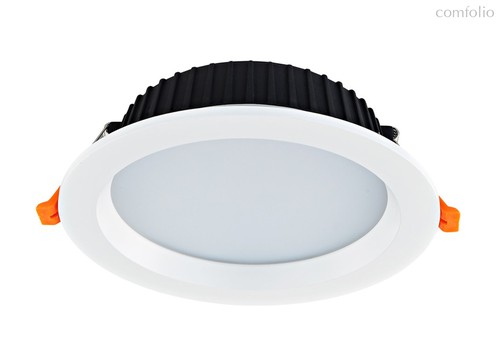 Donolux LED Ritm Светильник встраиваемый, 30W, 2700Lm, D223xH70мм, 4000К, IP44, 120°, Ra>80, корпус, цвет белый - Donolux