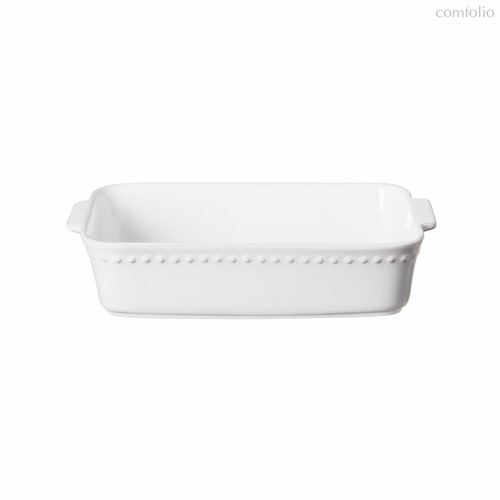 Блюдо для запекания Pearl White PER333-WHI(PER333-02202F), цвет белый - Costa Nova