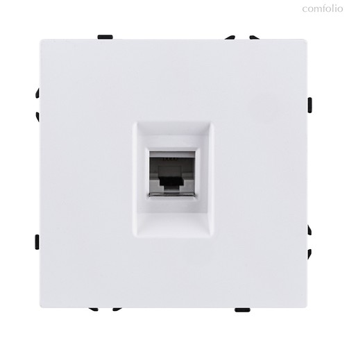 Розетка телефонная RJ11, белый глянцевый Kollinger Eclipse EC-019WG - Kollinger