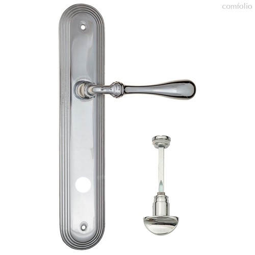 Дверная ручка на планке Fratelli Cattini RETRO WC-2 PL288-CR полированный хром - Fratelli Cattini