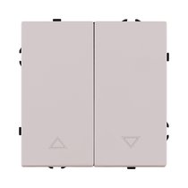 Механизм управления жалюзи 2-клавишный, кашемир матовый Kollinger Eclipse EC-013CM - Kollinger