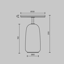 Настольный светильник Maytoni MOD522TL-L6GR3K - Maytoni