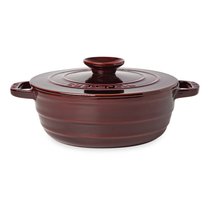 Казан с крышкой LAVA Experience Majolica d28, h11,5 см, 5,2 л, чугун, красный