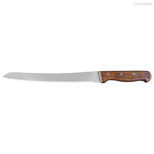 Нож для хлеба 25 см, деревянная ручка - P.L. Proff Cuisine