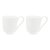 Набор кружек Decor de table Плиссе 350 мл, 2 шт, фарфор костяной, п/к - Decor De Table