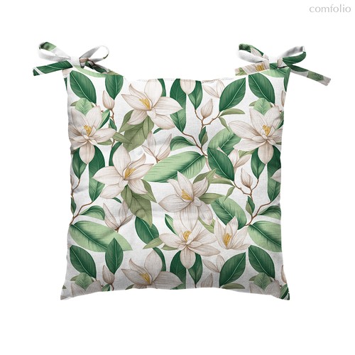 Подушка Для Стула "Verossa" С Тафтингом 40/40 Магнолия, 40x40 см - Nordtex