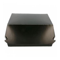 Коробка для бургера Black 17,5*18*7,5 см, 50 шт/уп, картон, Garcia de PouИспания - Garcia De Pou