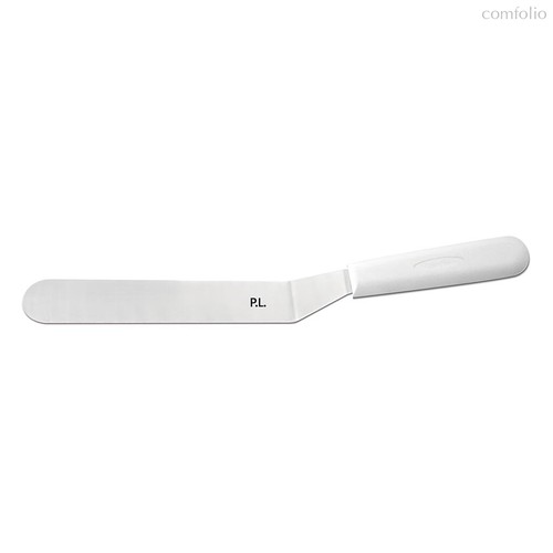 Лопатка кондитерская 20 см изогнутая нерж. с пласт. ручкой P.L. - Proff Chef Line - P.L. Proff Cuisine