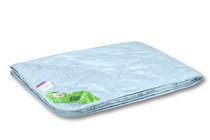 ОСЛП-Д-О-10 Одеяло "Лебяжка" 105х140 легкое, цвет голубой - АльВиТек