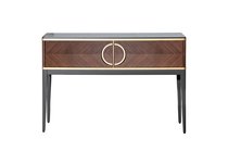 Консоль шпон 2 ящика 120x80x35см - Garda Decor