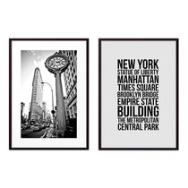 Коллаж Нью-Йорк №9, 21x30 см - Dom Korleone