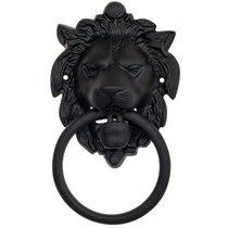 Дверная стучалка Fratelli Cattini "RELEONE" 190x110 NM матовый черный - Fratelli Cattini