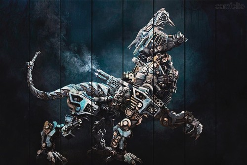 Робот Хищник 80х120 см, 80x120 см - Dom Korleone