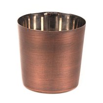 Стакан Antique Copper для подачи 400 мл, d 8,5 см, h 8,5 см, нержавейка, Proff Cuis - P.L. Proff Cuisine