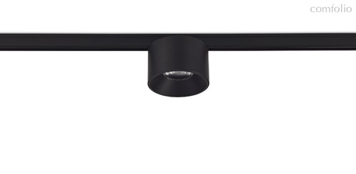 LED, NOLA, 5Вт, D60xH37 мм, 350Лм, DC 24В, Ra>90, 36°, 4000К, IP20, черный, св-к для Slim Line Mini - Donolux