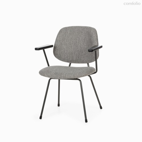 Обеденный стул Nova Hug, цвет серый/черный - Cosmo