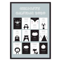Детский календарь №1, 50x70 см - Dom Korleone